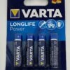 Varta Micro High Energy (LR03, AAA, AM4) Stückpreis ! 1 Packung = 4 Stück 1 Varta Micro High Energy (LR03, AAA, AM4) Stückpreis ! 1 Packung = 4 Stück -Fahrradteile Geschäft Batterie Varta AAA Micro 1.5 Volt Alkaline Longlife Power L03 MN2400 4903