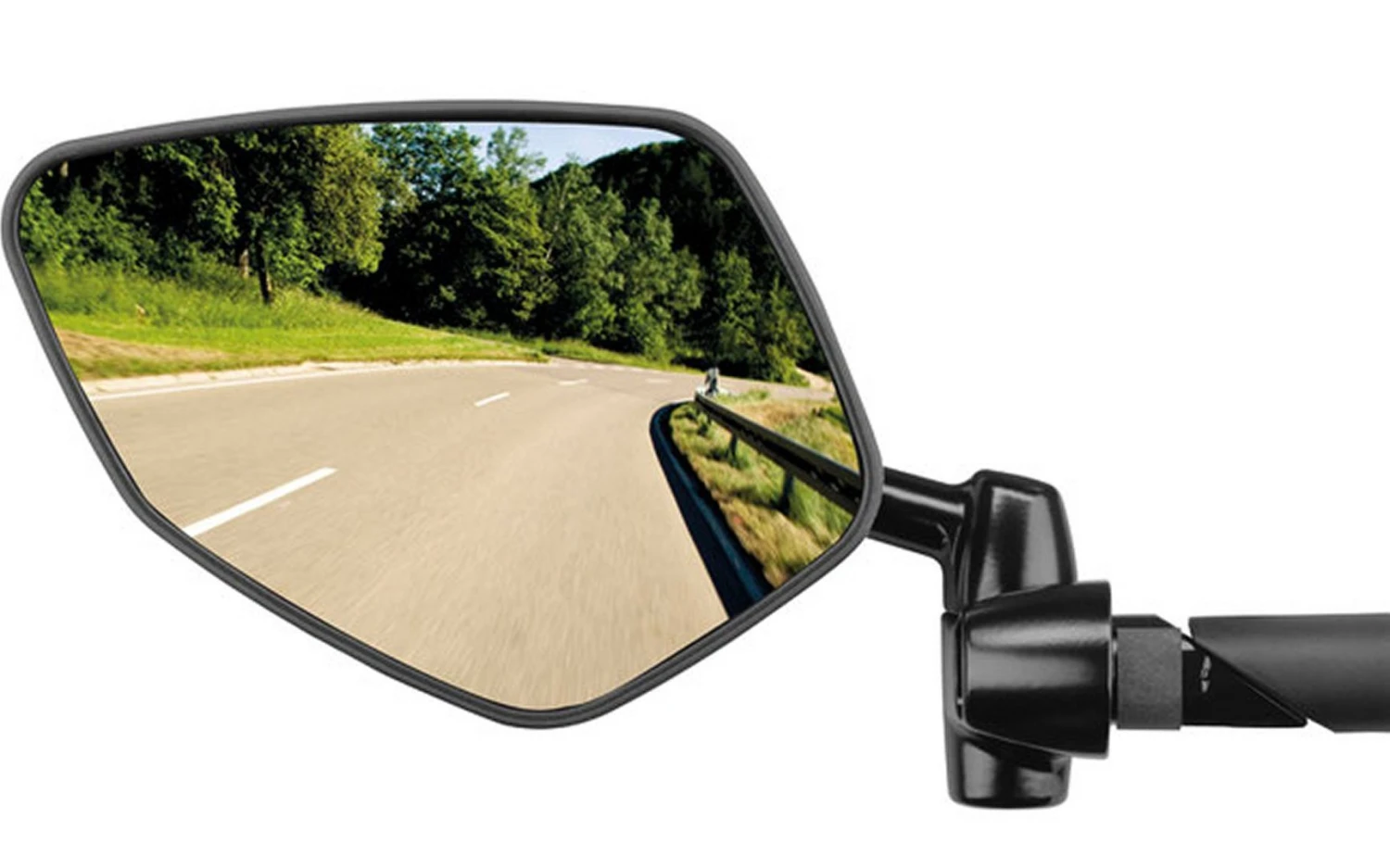 Bumm Spiegel Cycle-Star-E 5-eckig Mit Gelenk (913/712VLGE) Nur Für Lenkerende 14,5mm 4 Bumm Spiegel Cycle-Star-E 5-eckig Mit Gelenk (913/712VLGE) Nur Für Lenkerende 14,5mm – Bild 2