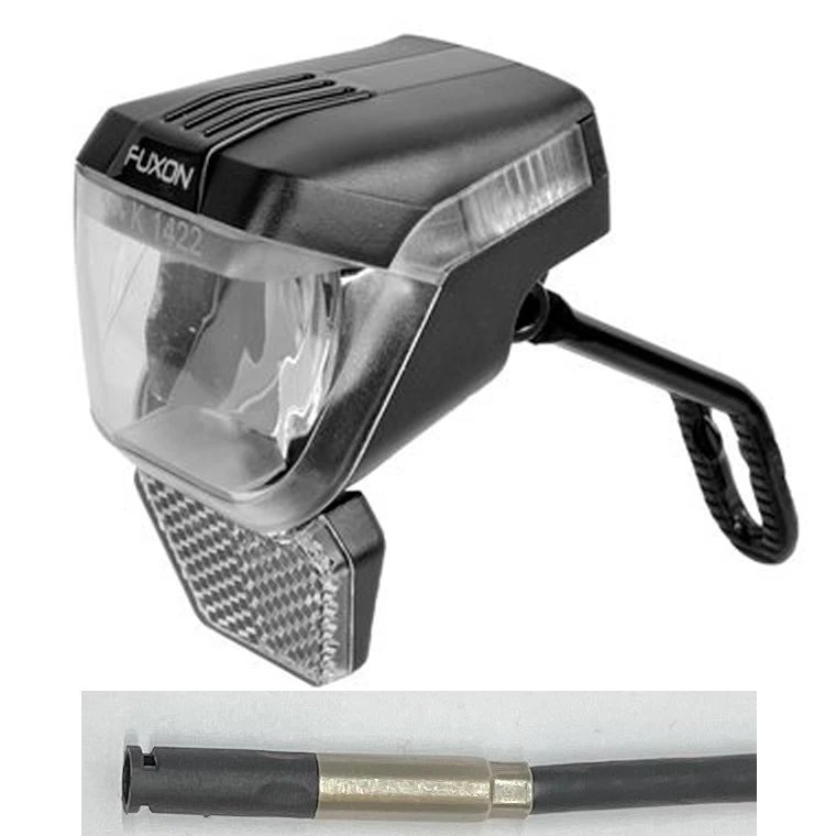 Fuxon LED F-170-EB / S-70-EB E-Bike 70 Lux Schwarz 6-12 Volt Für Hipo-Stecker 2 Fuxon LED F-170-EB / S-70-EB E-Bike 70 Lux Schwarz 6-12 Volt Für Hipo-Stecker