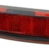 Fuxon Gepäckträgerrücklicht R-100-EB Mit Standlicht 50mm Schraubenabstand 6-12V Gleichspannung -Fahrradteile Geschäft Fuxon Ruecklicht R 100 EB 6 12Volt 50mm fuer Gepaecktraeger 070 50197