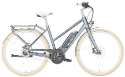 Pegasus Macaron-E 2018 -Fahrradteile Geschäft Pegasus Macaron E 2018 8 Gang Damen Trapez grau matt 400Wh 500Wh 784 785 18445 18450 18453
