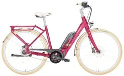 Pegasus Macaron-E 2018 -Fahrradteile Geschäft Pegasus Macaron E 2018 8 Gang Damen Wave rouge red matt 400Wh 500Wh 784 785 18945 18950 18953