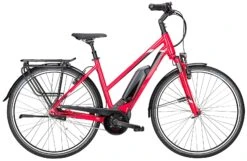 Pegasus Premio-E8F Sport 2018 -Fahrradteile Geschäft Pegasus Premio E8F Sport 2018 Damen Trapez rot schwarz silber 784 23845 785 23845