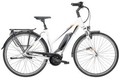 Pegasus Premio-E8F Sport 2018 -Fahrradteile Geschäft Pegasus Premio E8F Sport 2018 Damen Trapez weiss schwarz orange 784 23745 785 23745