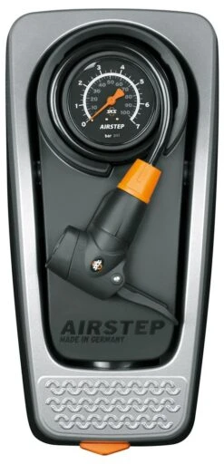 SKS Airstep - Tretpumpe -Fahrradteile Geschäft SKS Airstep Tretpumpe 7Bar 100PSI Multivalve 11511 050 22035 4002556883829a
