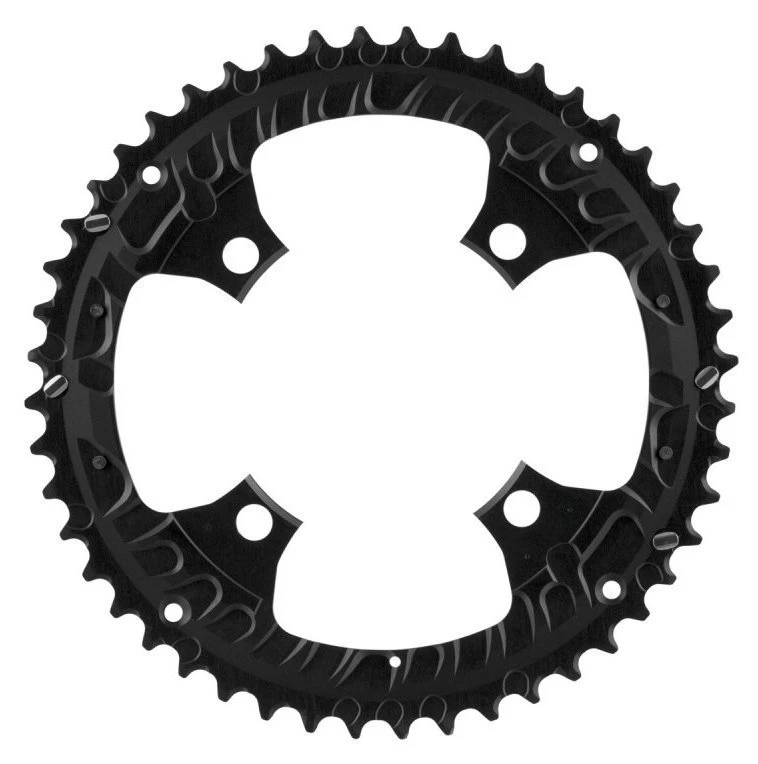 Shimano XT Ab 2017 4-Arm 10-fach 48 Zähne AL-Type Alu Schwarz Für Ketttenschutzring Y-1VL98010 4 Shimano XT Ab 2017 4-Arm 10-fach 48 Zähne AL-Type Alu Schwarz Für Ketttenschutzring Y-1VL98010 – Bild 2