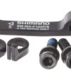 Shimano Adapter VR Postmount Bremse Auf IS-2000 Befestigung Mit 160mm Scheibe SM-MA-F160P/S -Fahrradteile Geschäft Shimano Scheibenbremsadapter vorne IS 2000 Postmount 160mm I SMMAF160PSA