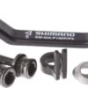 Shimano Adapter VR Postmount Bremse Auf Postmount Befestigung Mit 180mm Scheibe SM-MA-F180P/P -Fahrradteile Geschäft Shimano Scheibenbremsadapter vorne Postmount Postmount 180mm E SMMAF180PP2