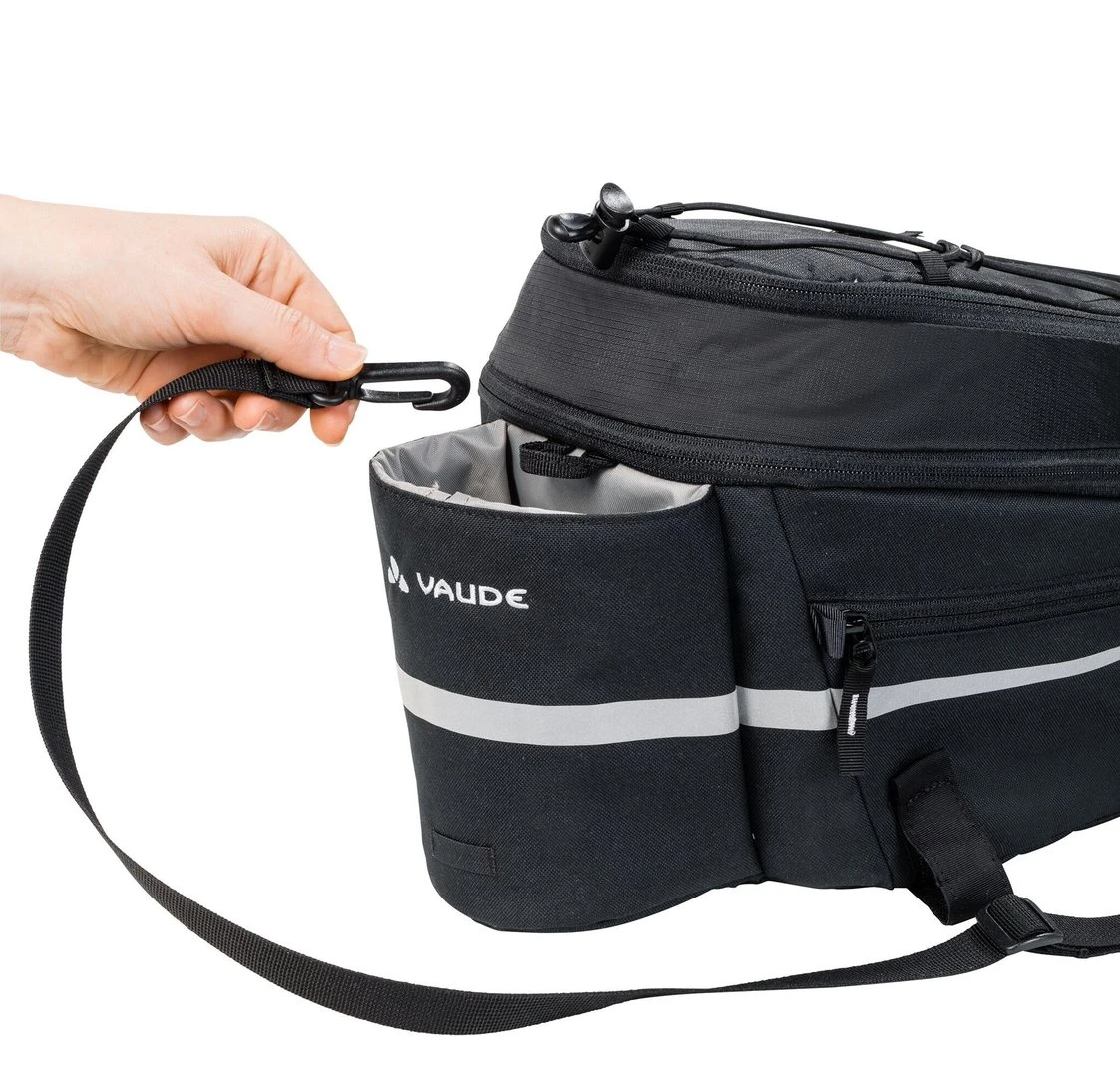 Vaude SilkRoad-L SnapIt-Gepäcktragertasche Schwarz 5 Vaude SilkRoad-L SnapIt-Gepäcktragertasche Schwarz – Bild 3