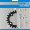 Shimano XT 2004-2007 4-Arm 9-fach 22 Zähne S-Type IG Alu Schwarz Y-1F822000 -Fahrradteile Geschäft Y 1F822000
