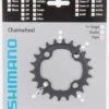 Shimano XT Ab 2008 4-Arm 9-fach 22 Zähne AA-Type IG Alu Schwarz Y-1J122000 -Fahrradteile Geschäft Y 1J122000