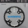 Shimano XT Ab 2008 4-Arm 9-fach 44 Zähne AA-Type IG Alu Schwarz-silber Y-1J198010 -Fahrradteile Geschäft Y 1J198010